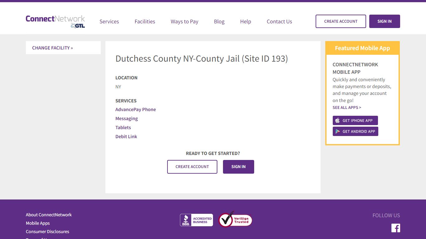 Dutchess County NY-County Jail | ConnectNetwork